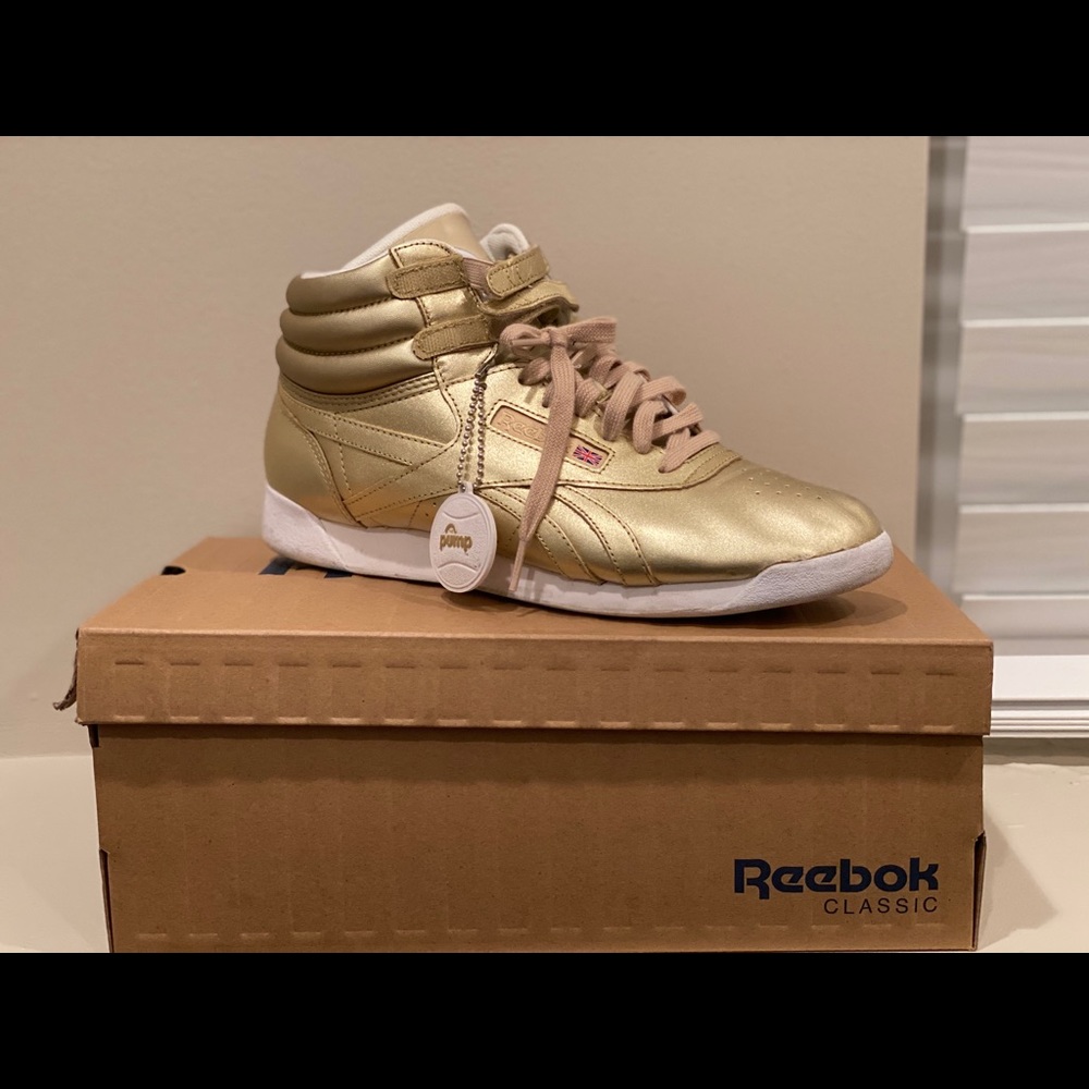 Reebok Classic Special Edition Metallic Gold